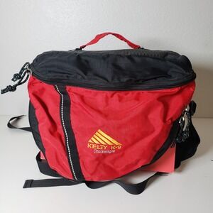 Kelty K Size L Chuckwagon Dog Pack Red Harness Saddle Backpack Red Hiking Travel